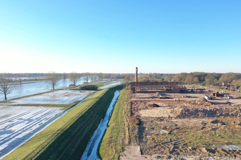 Oude Steenfabriek Milsbeek La Brique nieuwbouw